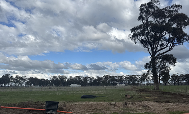 Rural property electrical works and underground mains